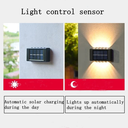 Solar LED Outdoor Wall Light