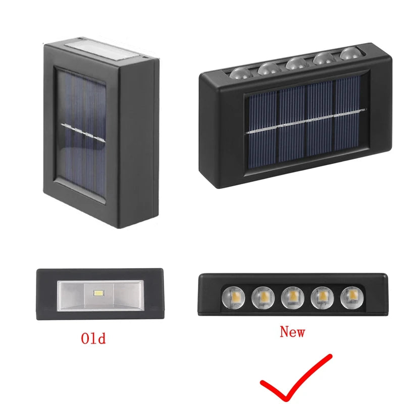 Solar LED Outdoor Wall Light