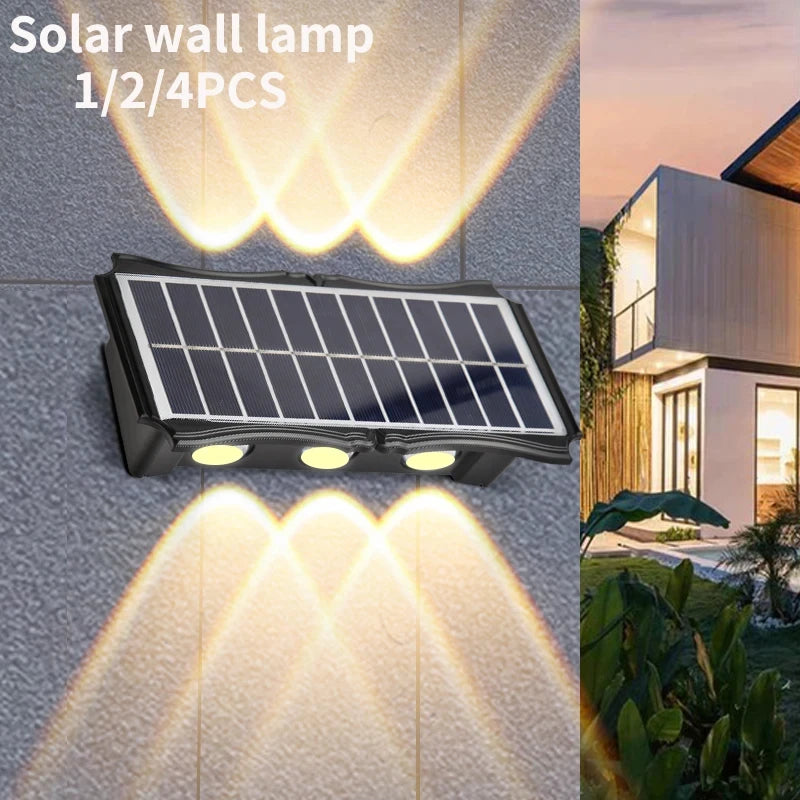 Solar wall light